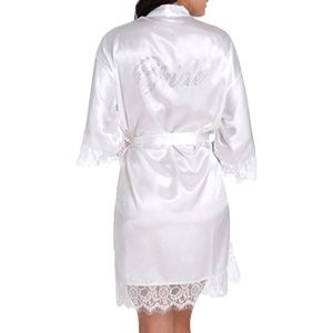 Bride robe